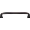 Jeffrey Alexander 128 mm Center-to-Center Brushed Oil Rubbed Bronze Square Milan 1 Cabinet Pull 1092-128DBAC